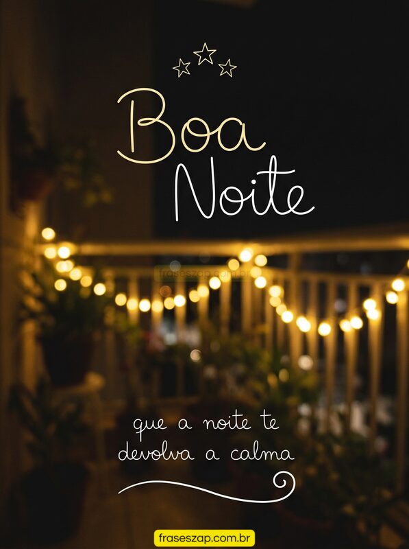 Imagem de boa noite para compartilhar no WhatsApp