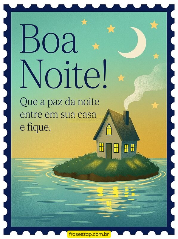 Imagem de boa noite para compartilhar no WhatsApp