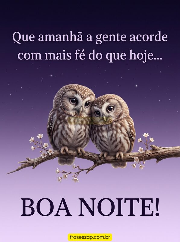 Imagem de boa noite para compartilhar no WhatsApp