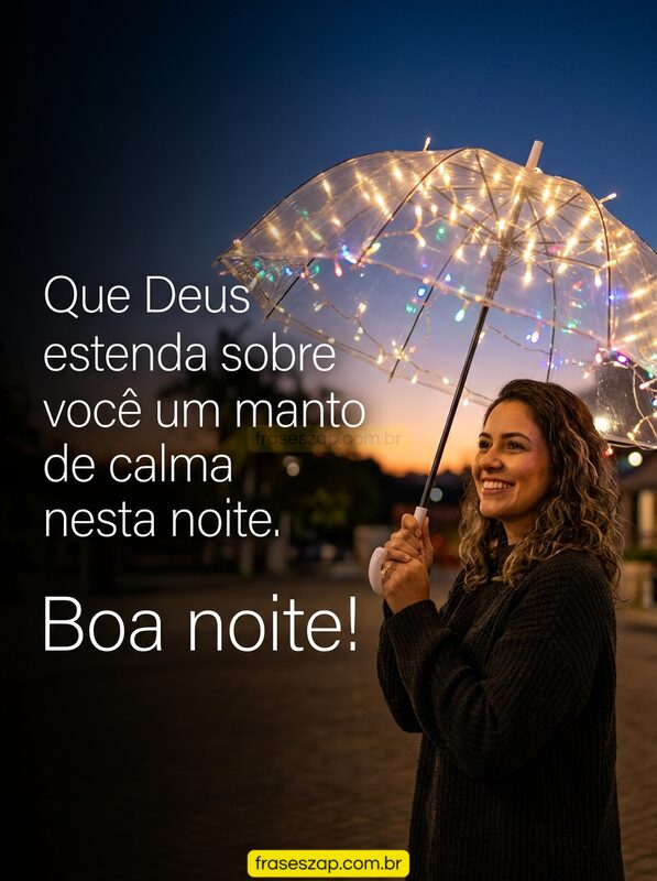 Imagem de boa noite para compartilhar no WhatsApp