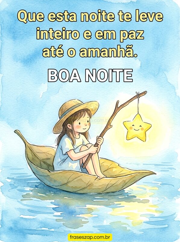 Imagem de boa noite para compartilhar no WhatsApp
