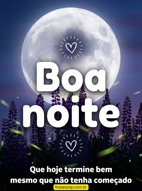 Imagem de boa noite para compartilhar no WhatsApp