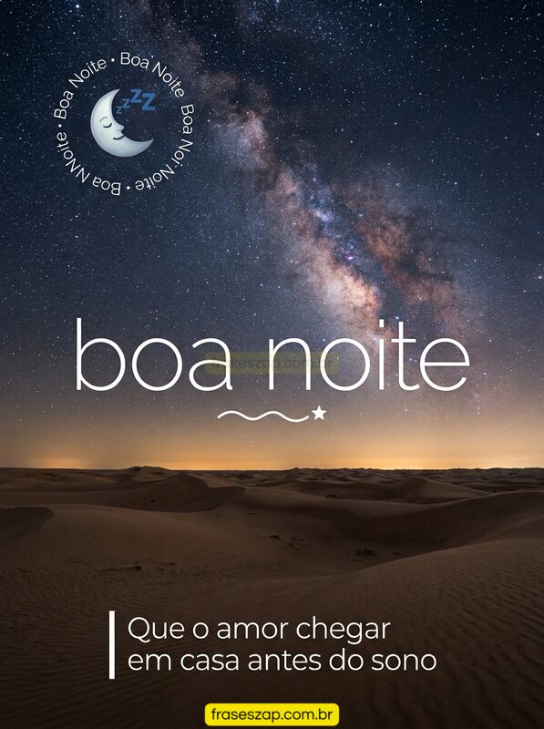 Imagem de boa noite para compartilhar no WhatsApp