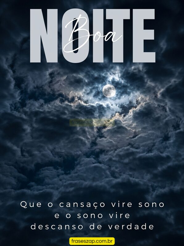 Imagem de boa noite para compartilhar no WhatsApp