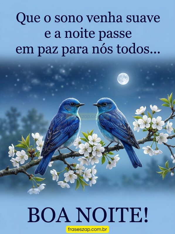 Imagem de boa noite para compartilhar no WhatsApp