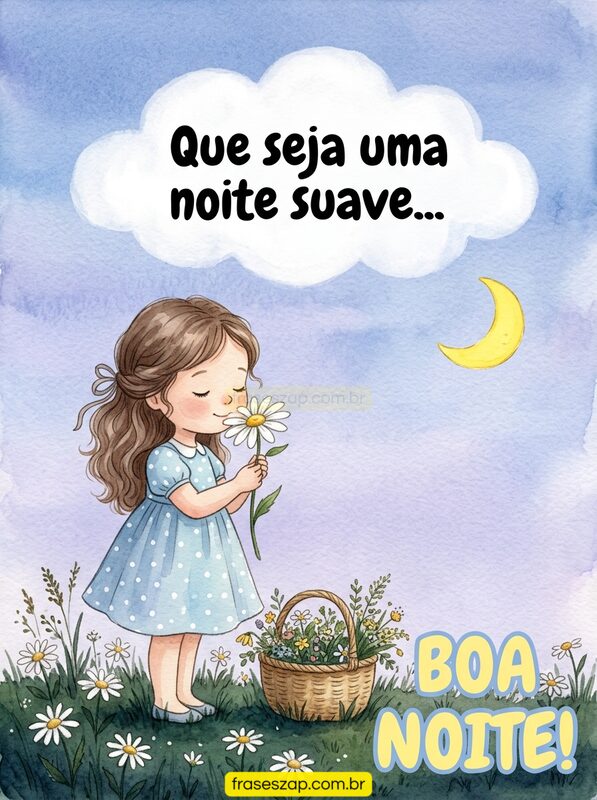 Imagem de boa noite para compartilhar no WhatsApp