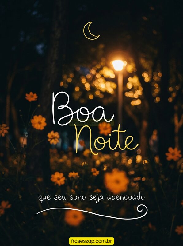 Imagem de boa noite para compartilhar no WhatsApp