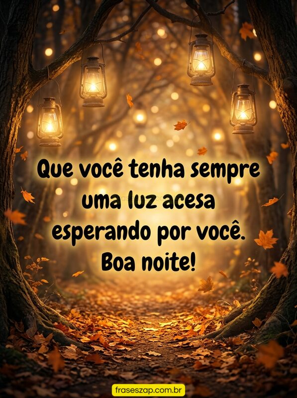 Imagem de boa noite para compartilhar no WhatsApp