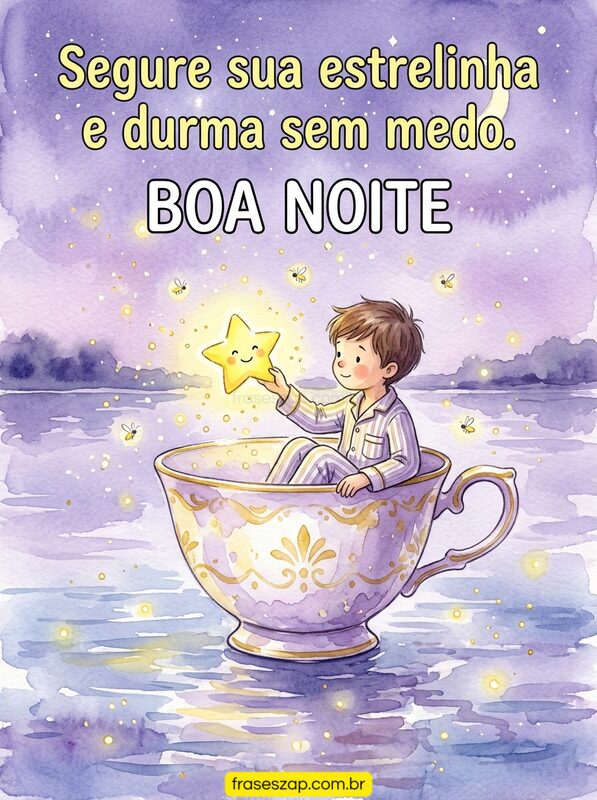 Imagem de boa noite para compartilhar no WhatsApp