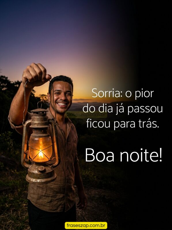 Imagem de boa noite para compartilhar no WhatsApp