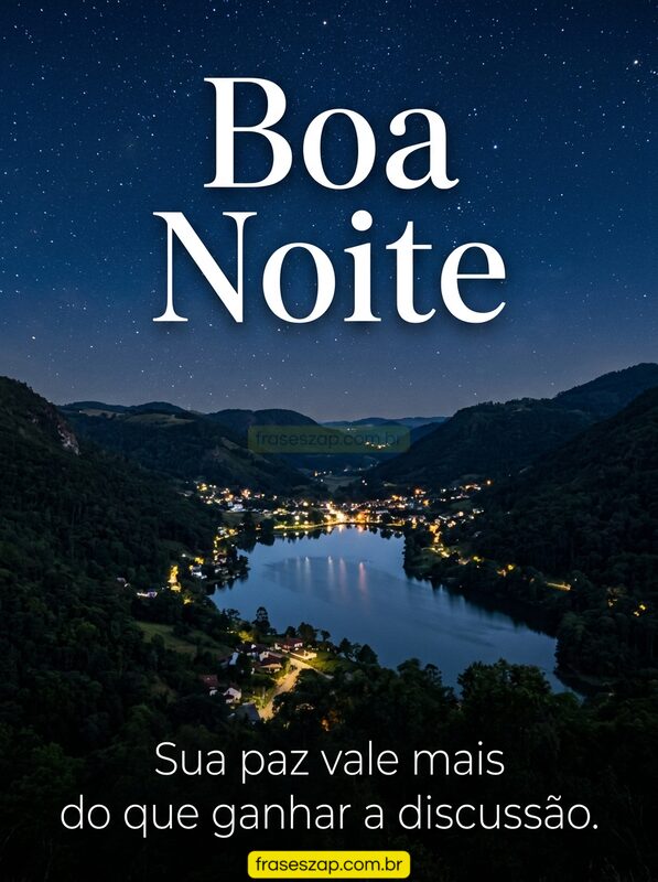 Imagem de boa noite para compartilhar no WhatsApp