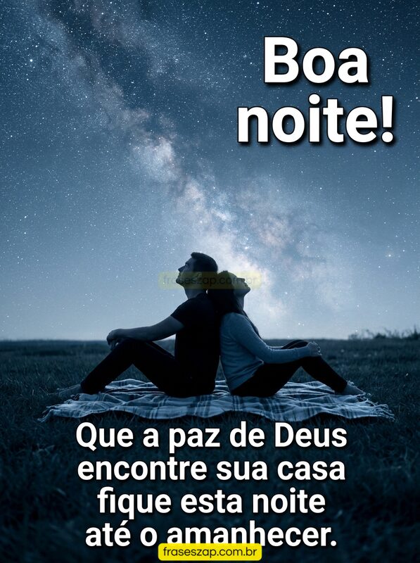 Imagem de boa noite para compartilhar no WhatsApp