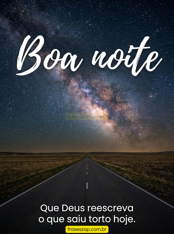 Imagem de boa noite para compartilhar no WhatsApp