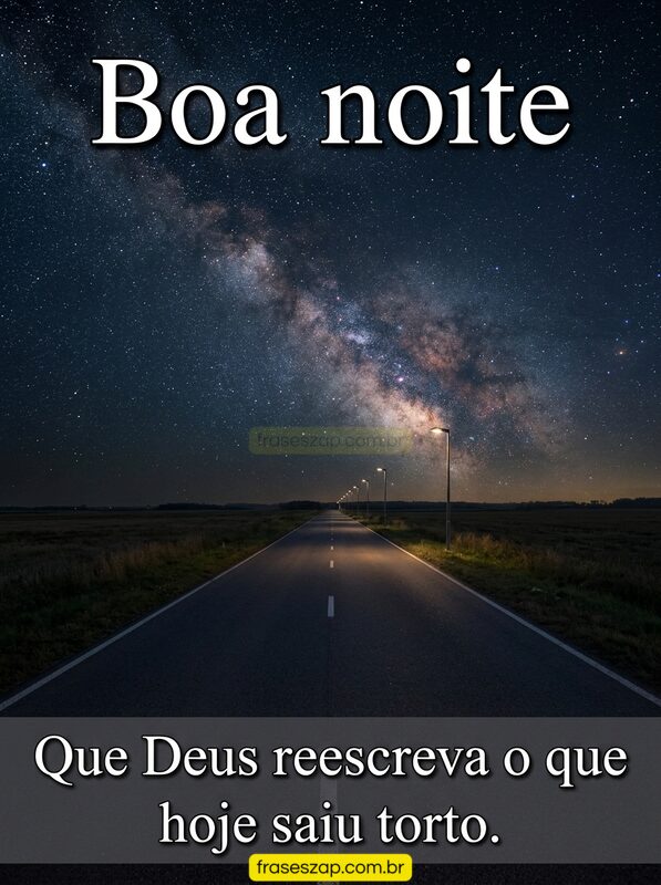 Imagem de boa noite para compartilhar no WhatsApp