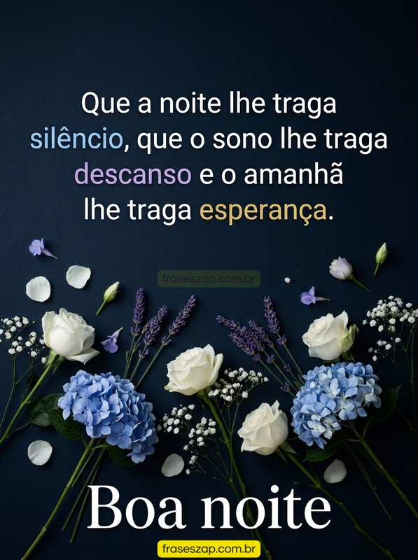 Imagem de boa noite para compartilhar no WhatsApp