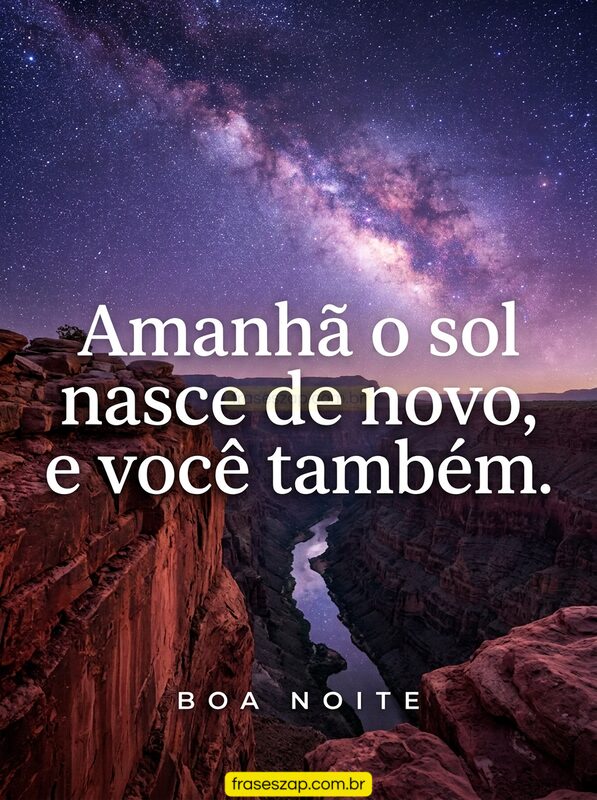 Imagem de boa noite para compartilhar no WhatsApp