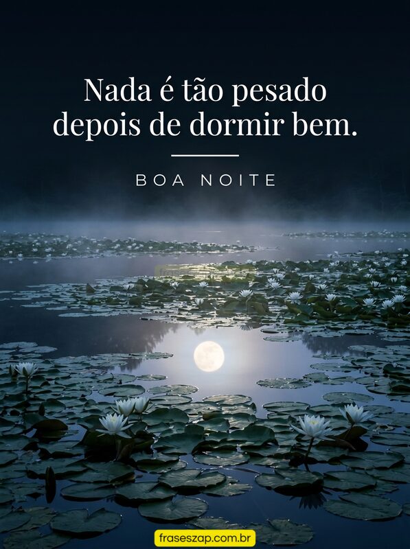 Imagem de boa noite para compartilhar no WhatsApp