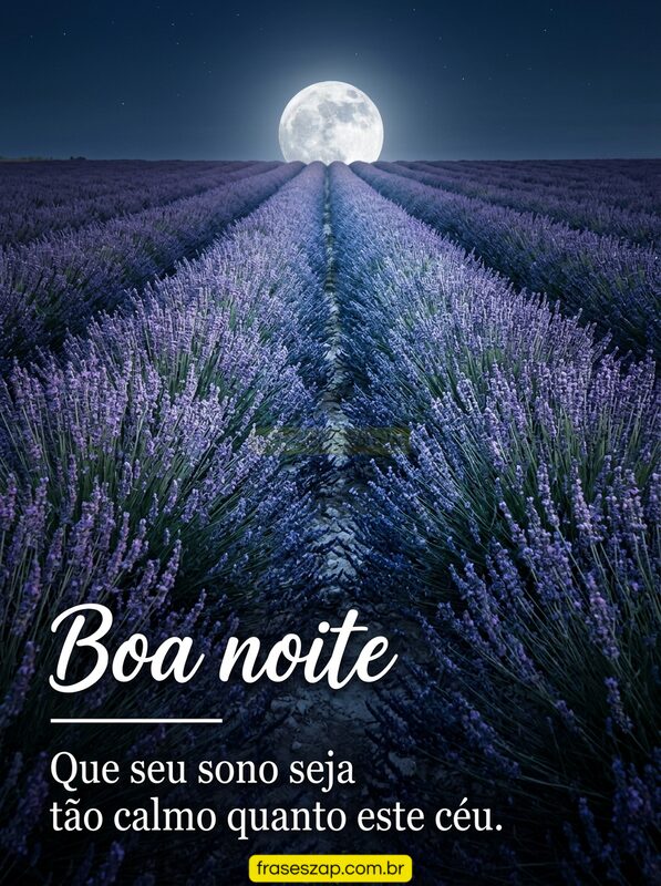Imagem de boa noite para compartilhar no WhatsApp