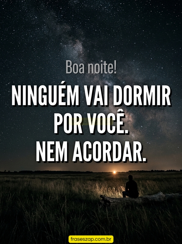 Imagem de boa noite para compartilhar no WhatsApp