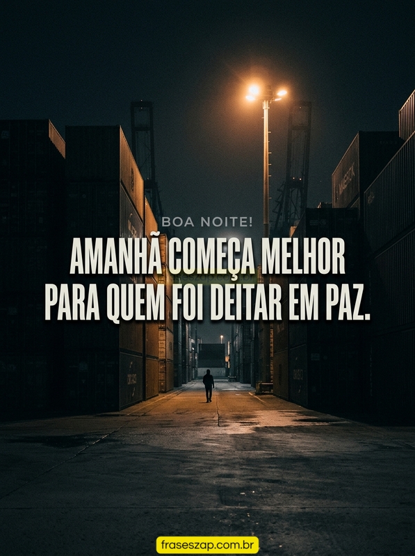 Mensagens de Boa Noite