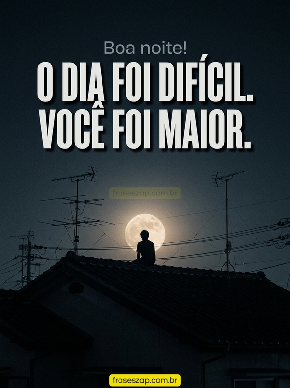 Imagem de boa noite para compartilhar no WhatsApp