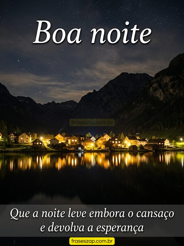 Imagem de boa noite para compartilhar no WhatsApp