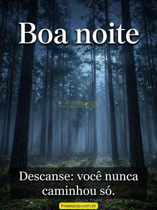 Imagem de boa noite para compartilhar no WhatsApp