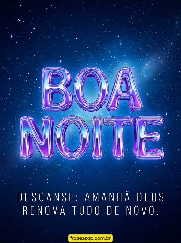 Imagem de boa noite para compartilhar no WhatsApp