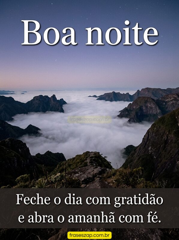 Imagem de boa noite para compartilhar no WhatsApp