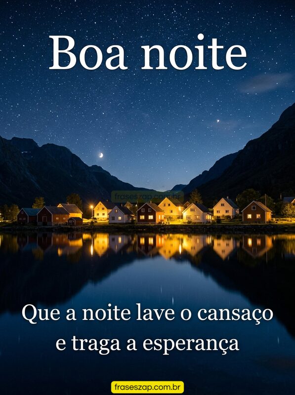 Imagem de boa noite para compartilhar no WhatsApp