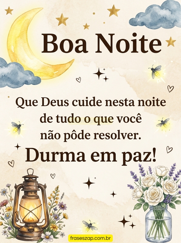 Imagem de boa noite para compartilhar no WhatsApp