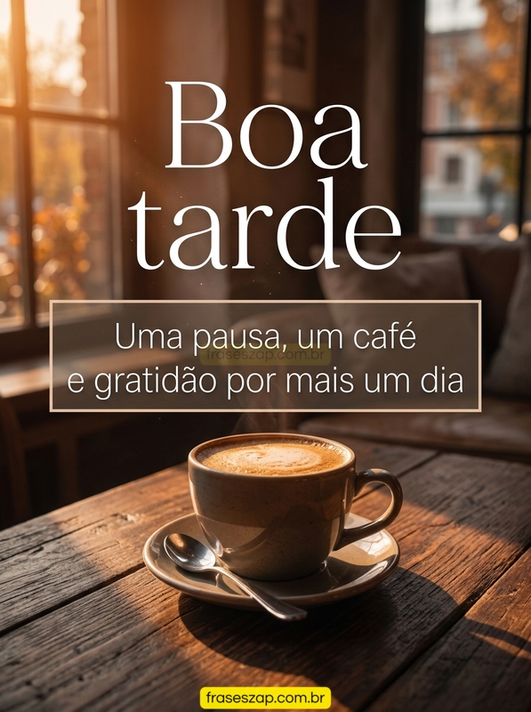 Imagem de boa tarde para compartilhar no WhatsApp