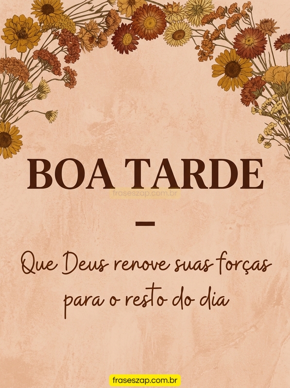 Imagem de boa tarde para compartilhar no WhatsApp