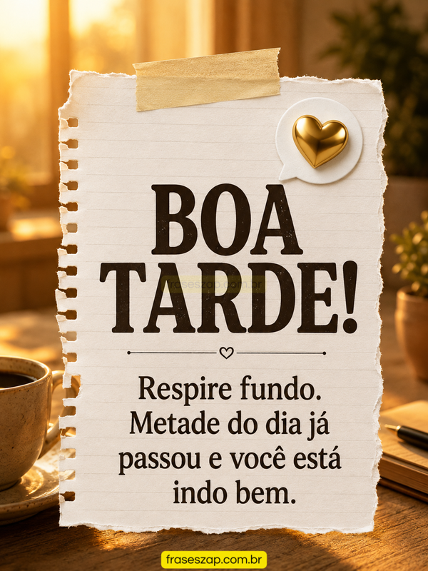 Imagem de boa tarde para compartilhar no WhatsApp