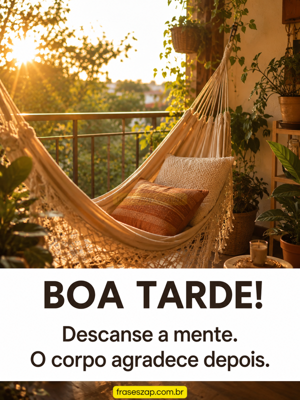 Imagem de boa tarde para compartilhar no WhatsApp