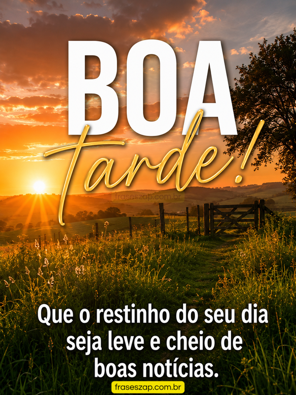 Imagem de boa tarde para compartilhar no WhatsApp