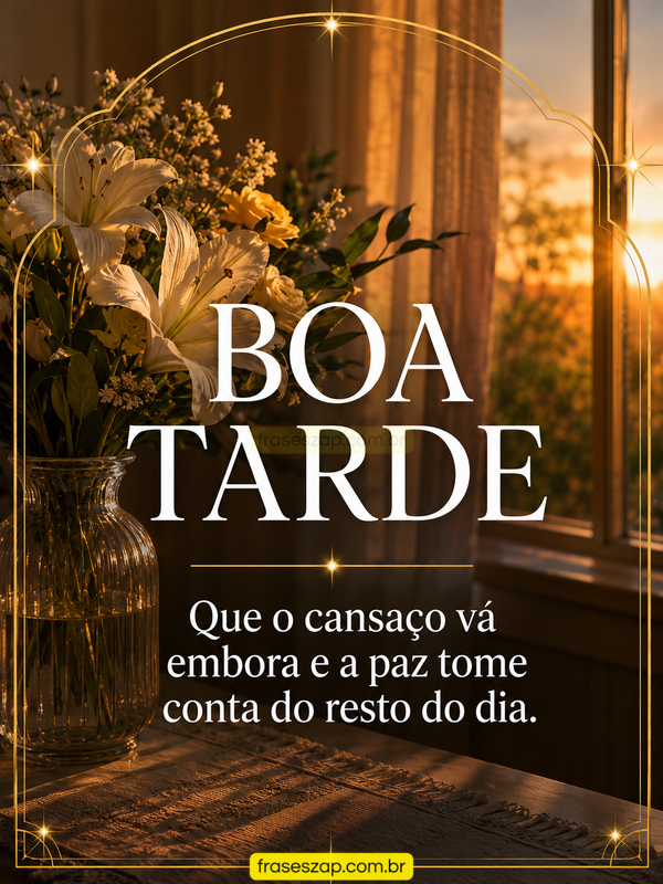 Imagem de boa tarde para compartilhar no WhatsApp