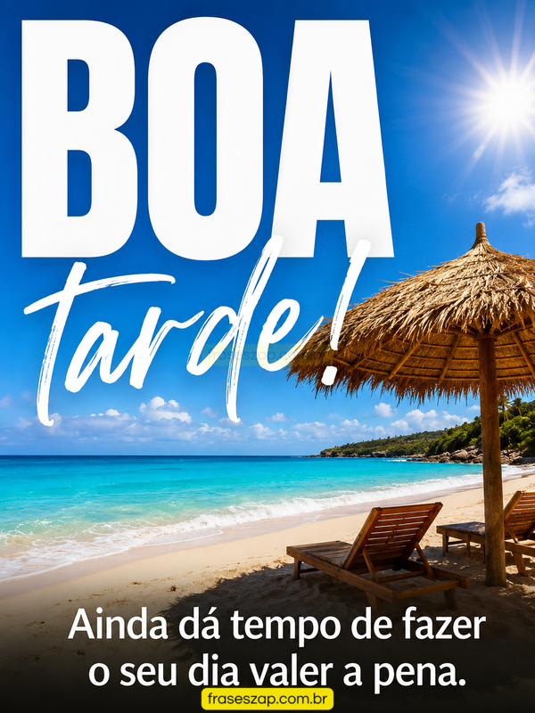 Imagem de boa tarde para compartilhar no WhatsApp