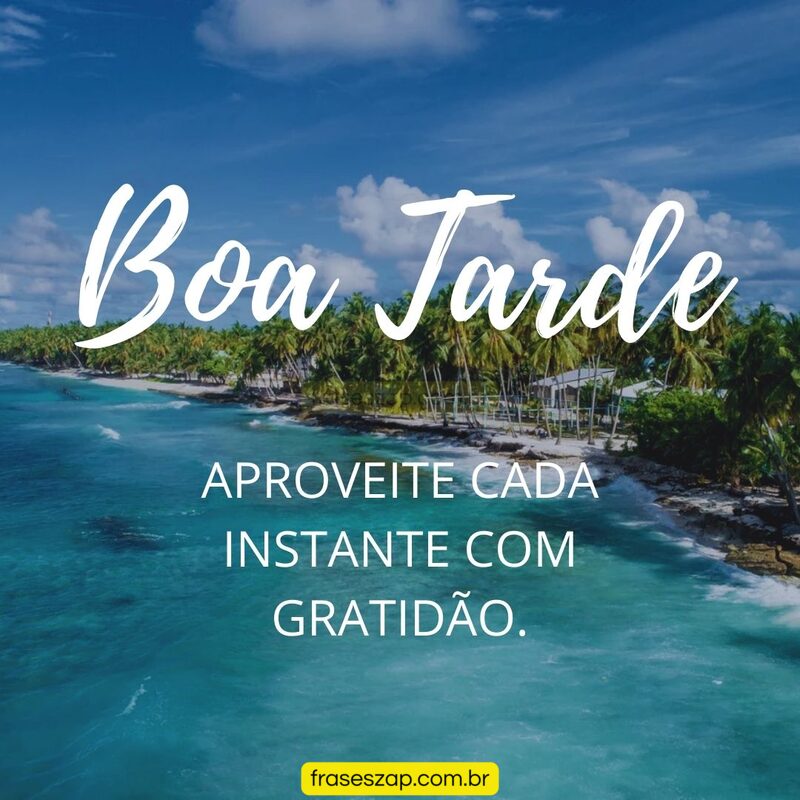 Imagem de boa tarde para compartilhar no WhatsApp