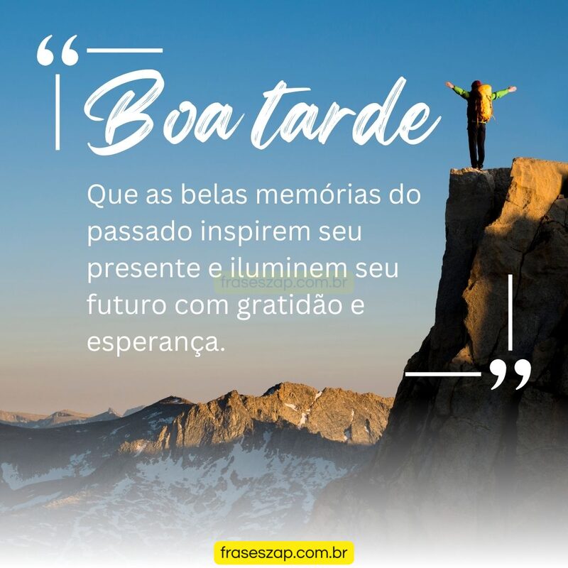 Imagem de boa tarde para compartilhar no WhatsApp