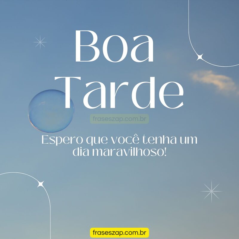 Imagem de boa tarde para compartilhar no WhatsApp