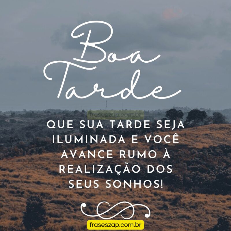 Imagem de boa tarde para compartilhar no WhatsApp
