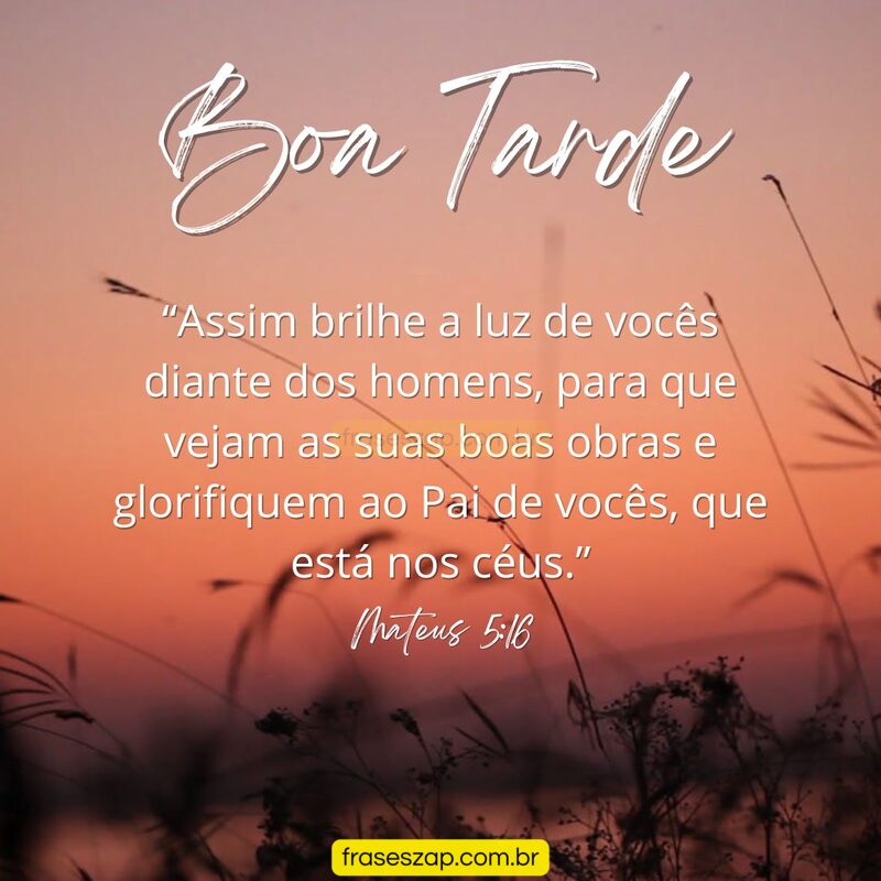 Imagem de boa tarde para compartilhar no WhatsApp