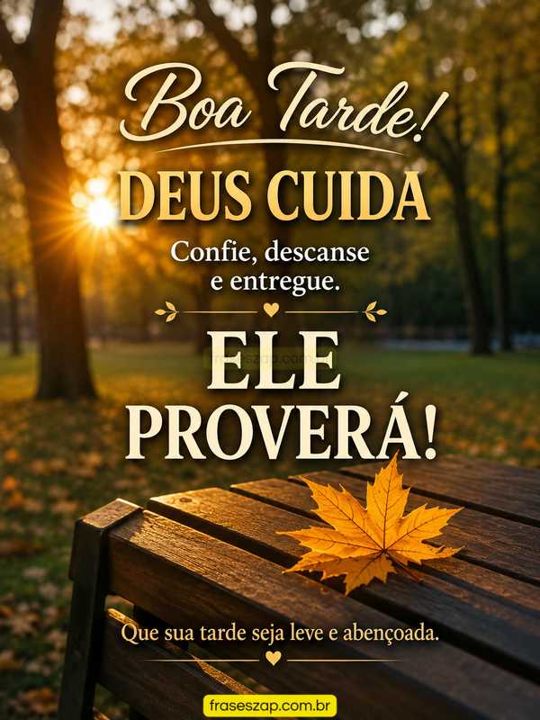 Imagem de boa tarde para compartilhar no WhatsApp