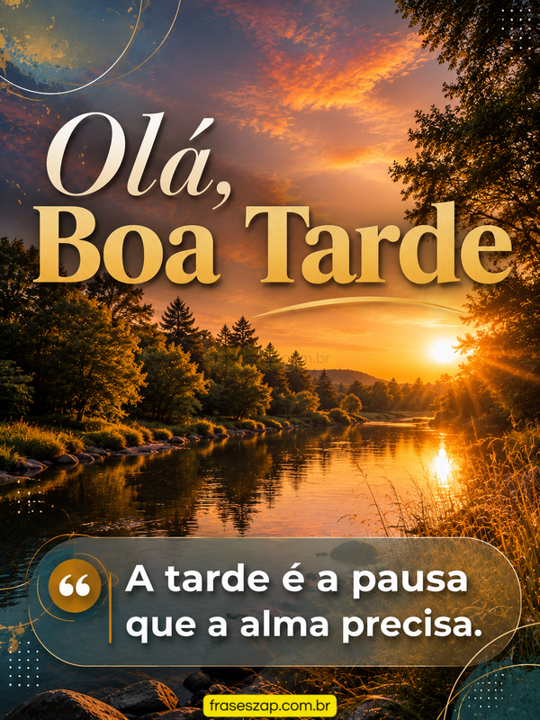 Imagem de boa tarde para compartilhar no WhatsApp