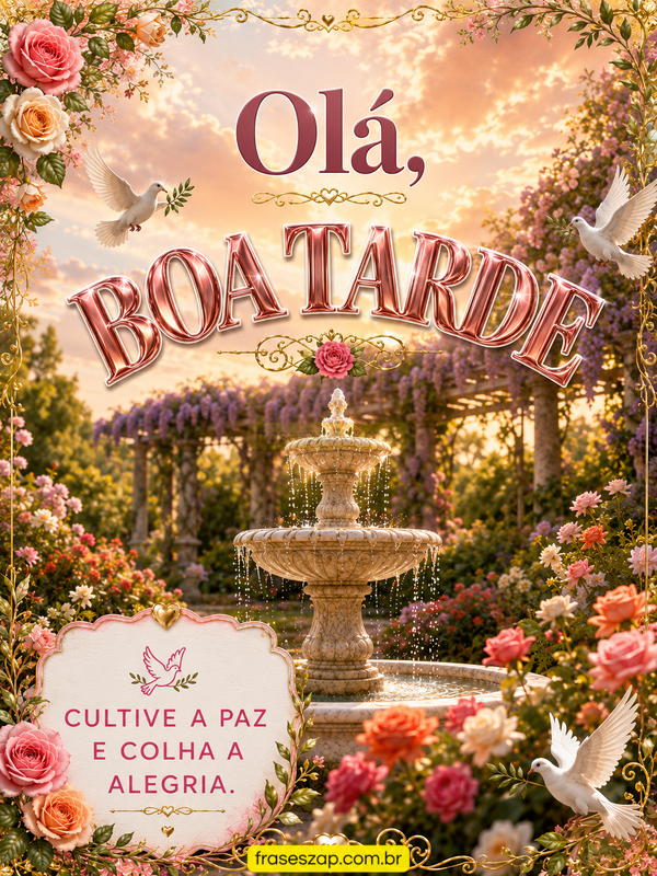 Imagem de boa tarde para compartilhar no WhatsApp