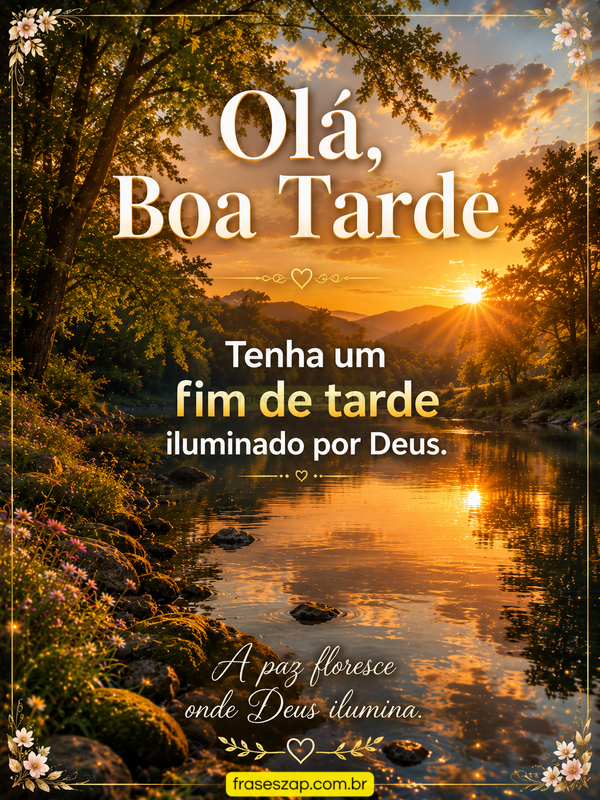 Imagem de boa tarde para compartilhar no WhatsApp