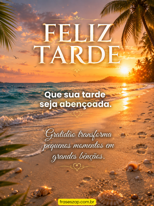 Imagem de boa tarde para compartilhar no WhatsApp