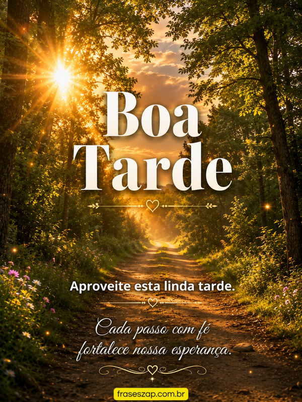 Imagem de boa tarde para compartilhar no WhatsApp