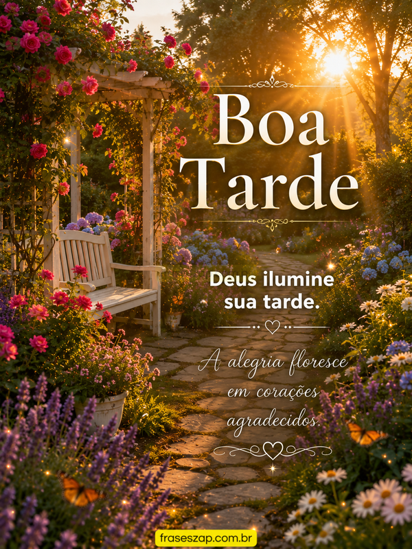 Imagem de boa tarde para compartilhar no WhatsApp